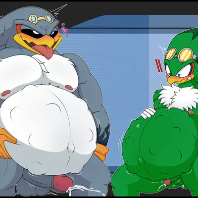 jet the hawk, storm the albatross (sega, sonic riders) created by blazkenzxy