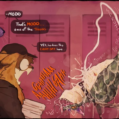 jett fillmore, modo olachenko (goat (movie)) created by fanofthefurr