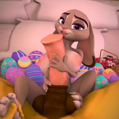 judy hopps, lemon box (disney, easter) created by olkategrin