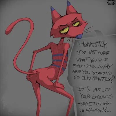 katz (courage the cowardly dog) (cartoon network, courage the cowardly dog) created by skunk bunk