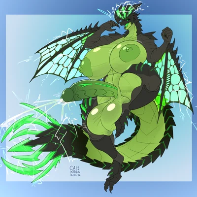 kaya (knockedoutdragon) (capcom, monster hunter) created by caixin sanshijiu