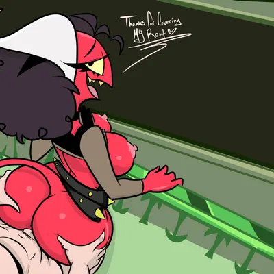 kendra (helluva boss) (hellaverse, helluva boss) created by aptom7747