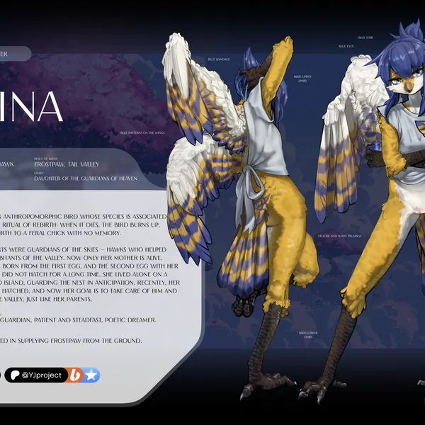 kina (yj) created by kyrkyma, yj project