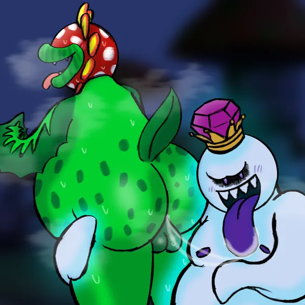 king boo, petey piranha (luigi's mansion, mario bros)