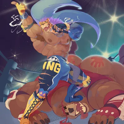 king (tekken) (tekken) created by ritsukaxan