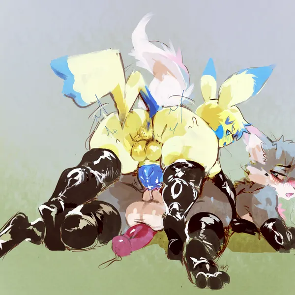 kreg, sparkchu (nintendo, pokemon) created by zanthu