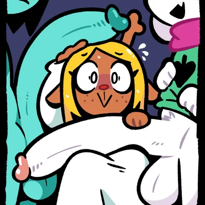 kris dreemurr, noelle holiday, ralsei (deltarune, undertale (series)) created by yopy