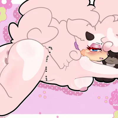 lanolin the sheep (sonic), shadow the hedgehog (idw publishing, sega) created by fishys1