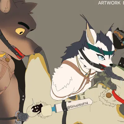 link (wolf form), mr. wolf (the bad guys), xiao ye (dreamworks, nintendo) created by wolpha