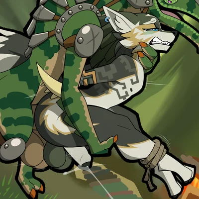 link (wolf form) (nintendo, the legend of zelda) created by johnithanial