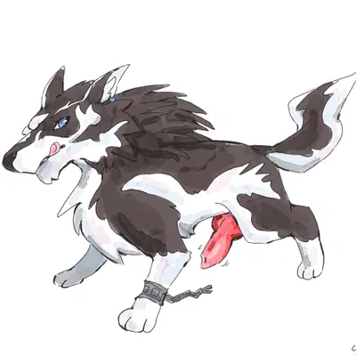 link (wolf form) (nintendo, the legend of zelda) created by sssnivy69