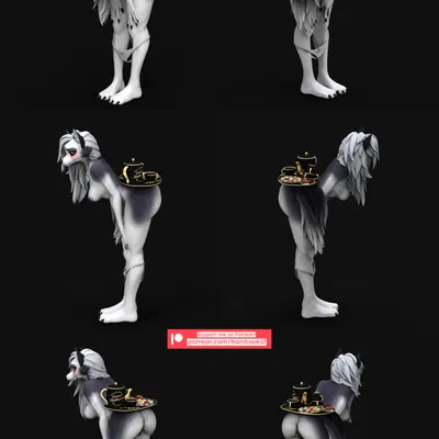 loona (helluva boss) (hellaverse, helluva boss) created by bambookat