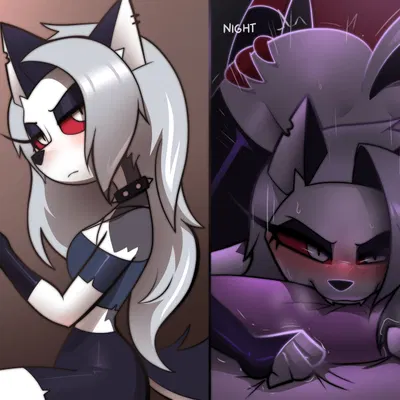 loona (helluva boss) (hellaverse, helluva boss) created by jizoku