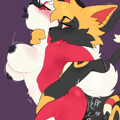 lyra pines (cattatonica), terry (etanks3) (nintendo, pokemon) created by mamas hell