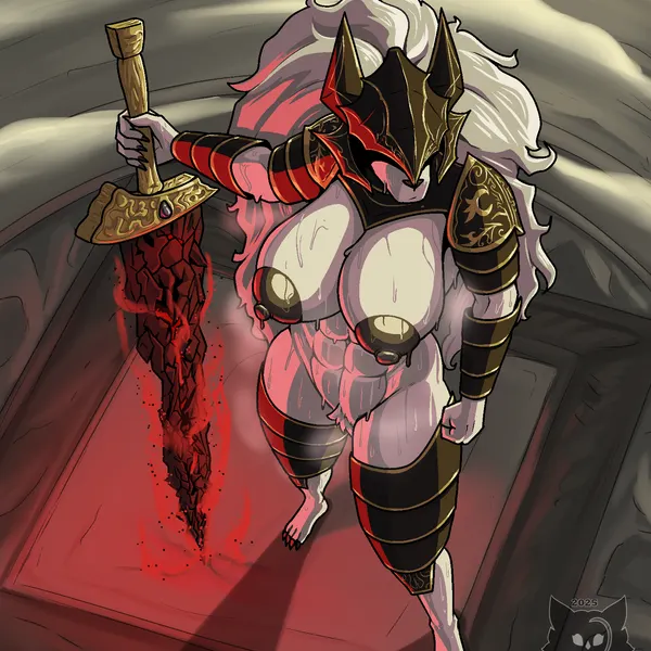 maliketh (elden ring) (elden ring, fromsoftware) created by sevsartcave