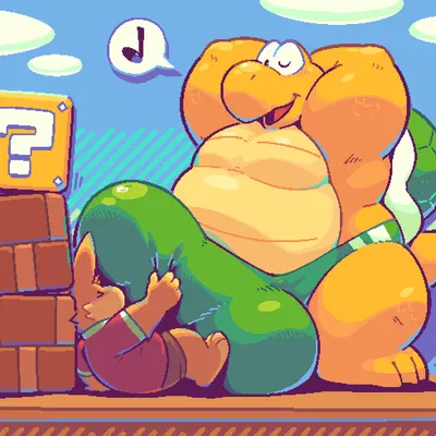 mario bros, nintendo created by greenendorf