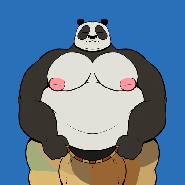 master po ping (dreamworks, kung fu panda) created by donisette
