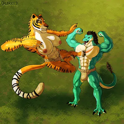 master tigress, xiuhcoatl (laziestsloth) (dreamworks, kung fu panda) created by grungotharts