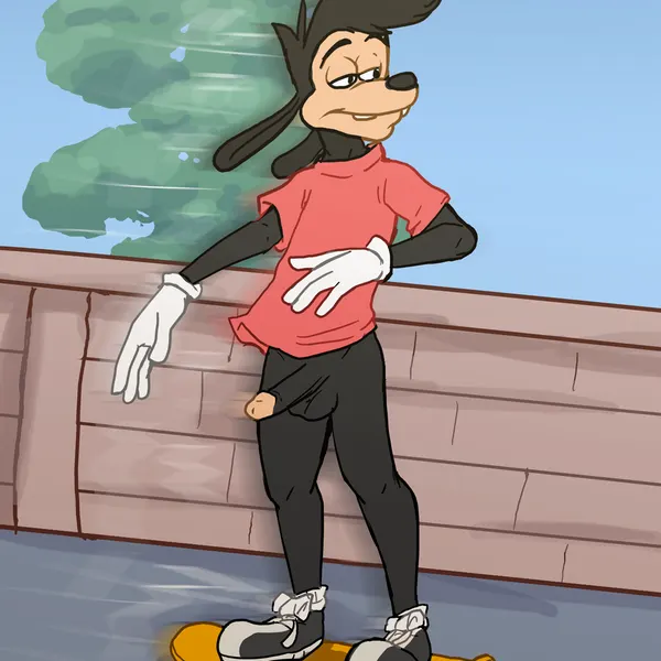 max goof (disney, goof troop) created by animatics