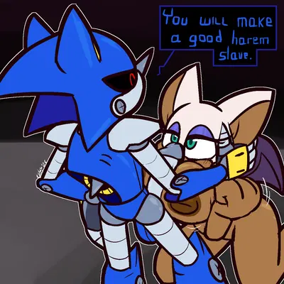 metal sonic, rouge the bat (sega, sonic the hedgehog (series)) created by ultilix