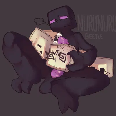 microsoft, minecraft created by nurunurubeetle