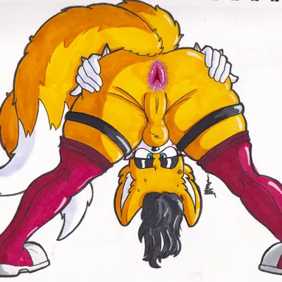 miles prower (anti-tails) (archie comics, sega) created by justsomeidiotonline