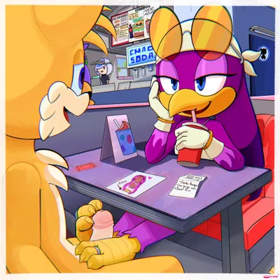 miles prower, sage (sonic), wave the swallow (sega, sonic frontiers) created by toon draw