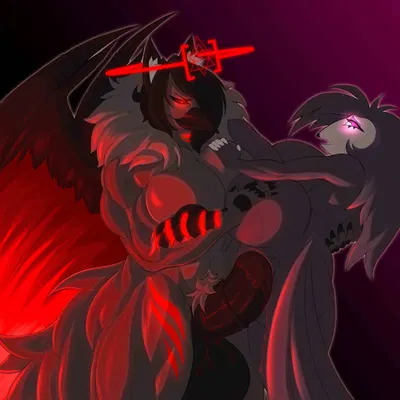 mishaela nightshade, octavia (helluva boss) (hellaverse, helluva boss) created by mikeblade