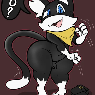 morgana (persona) (atlus, megami tensei) created by jjeoe