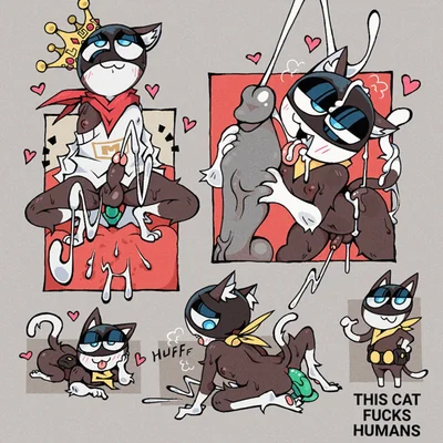 morgana (persona) (atlus, megami tensei) created by keeb