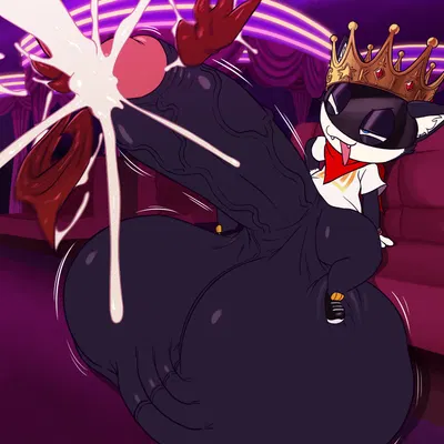 morgana (persona) (atlus, megami tensei) created by kiffy (artist)