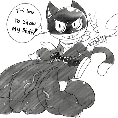 morgana (persona) (atlus, megami tensei) created by okineko