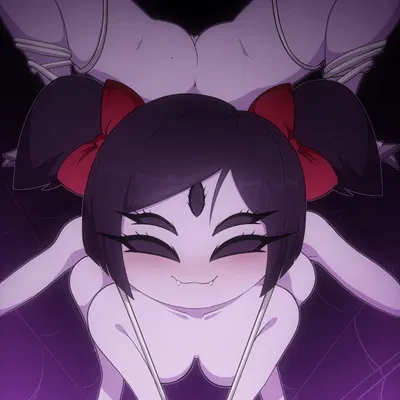 muffet (undertale, undertale (series)) created by p0stalk