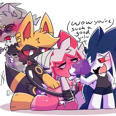 nami (kisaragi.6789), rad (chikidoodlez), roxy (chikidoodlez) (nintendo, pokemon) created by chikidoodlez