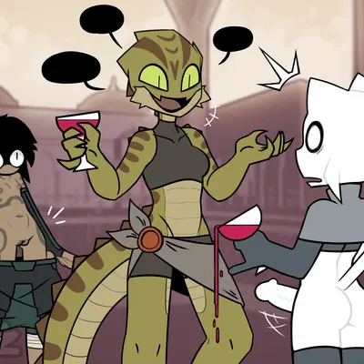 neve the half-beast, tana the human created by nekuzx