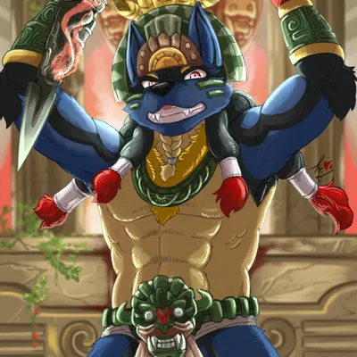 nintendo, pokemon created by baroque (artist)