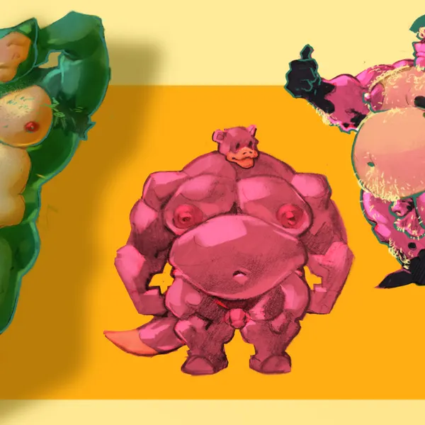 nintendo, pokemon created by claybull