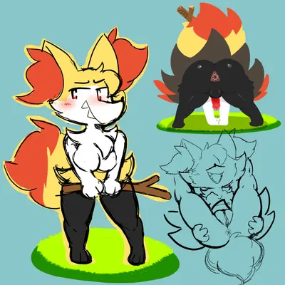 nintendo, pokemon created by heyomaerow