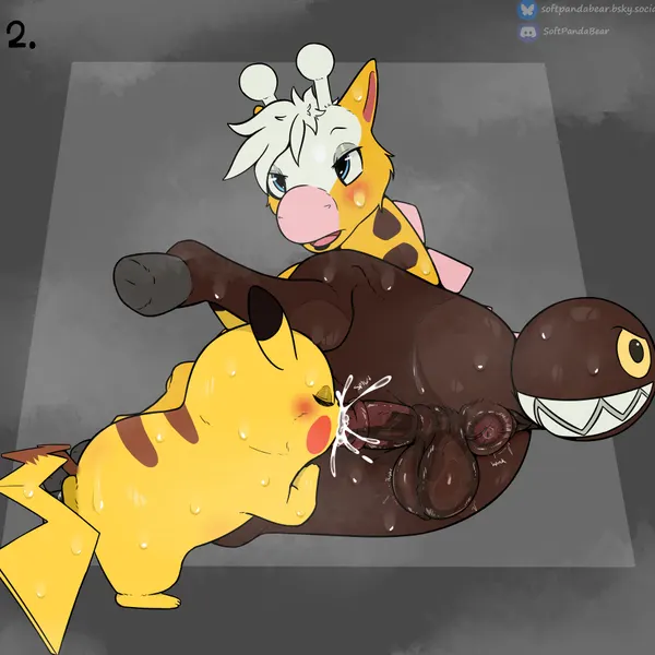 nintendo, pokemon created by softpandabear