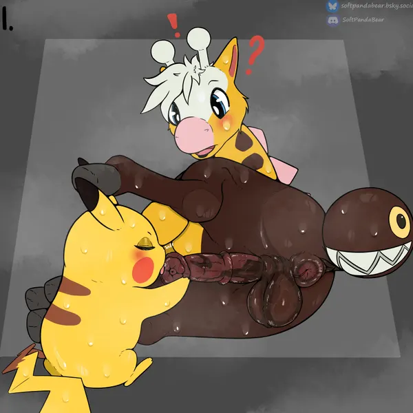 nintendo, pokemon created by softpandabear