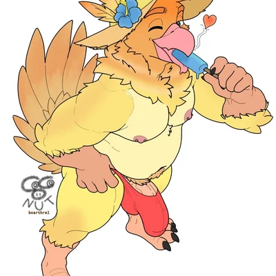 noodle (stickyfeathers) created by coconut boarthrel