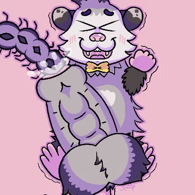 noodles the possum (sync) created by samichott (artist)