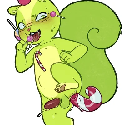 nutty (htf) (happy tree friends) created by anonpupb