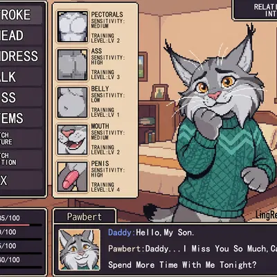 pawbert lynxley (disney, zootopia) created by lingredcloud