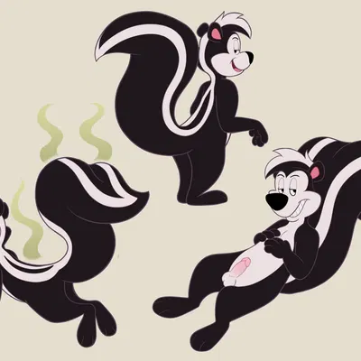 pepe le pew (looney tunes, warner brothers) created by rocketpopthewolf