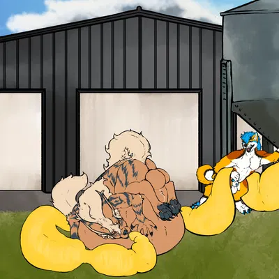 pierce (pierce wolf) (nintendo, pokemon) created by yonnixart