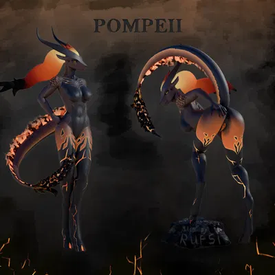 pompeii (timberwolfl) (mythology) created by rufsi