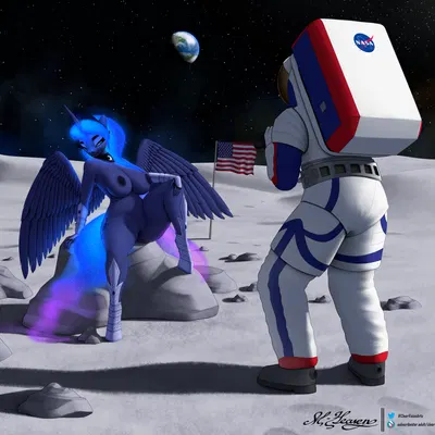 princess luna (mlp) (friendship is magic, hasbro) created by clearvision