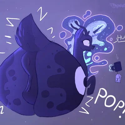 princess luna (mlp) (friendship is magic, hasbro) created by pegasusyay