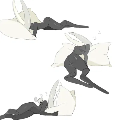 pure vessel (hollow knight), the knight (hollow knight) (hollow knight (franchise), team cherry) created by milktea25424633